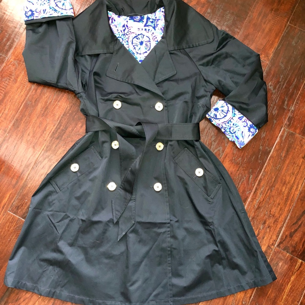 Lilly Pulitzer Trench Coat